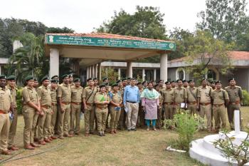 8 batch of Forest Range Officers from Telangana State Forest Academy has visited Institute of Forest Biodiversity, Hyderabad as a part of Educational Trip on 10.11.2021